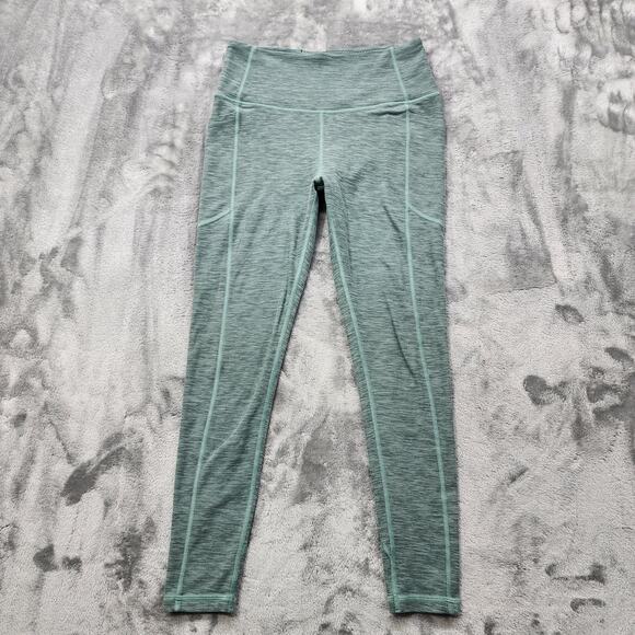Victoria's Secret Leggings Womens 6 Marled Green Incredible Essential Workout - Picture 1 of 9